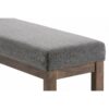 Milltown - Large Ottoman Bench - Gray - Image 4