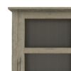 Avalon - High Storage Wine Rack Cabinet - Distressed Gray - Image 4