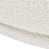 Aire - RAF Modern Rounded Chaise Lounge - Ivory White - Image 6