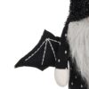 Gnome With Wings Decor, For Halloween Decor - Black White - Image 2