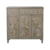 Dauphin - Handpainted Entryway Storage Cabinet - Gray Cashmere - Image 6