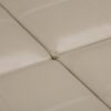 Avalon - Square Coffee Table Storage Ottoman - Satin Cream - Image 6