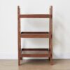 Premium Storage Organizer, 3-Tier Beech Shoe Rack For Entryway, Living Room - Walnut - Image 6