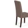 Acadian - Parson Dining Chair (Set of 2) - Light Mocha - Image 7