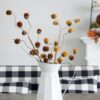 Acorn Spray, Botanicals Decor For Harvest Festival Fall Festival & Thanksgiving Table Decorations (Set of 6) - Yellow - Image 5