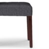Andover - Parson Dining Chair (Set of 2) - Slate Gray - Image 3