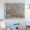 Large Cherry Blossom Canvas Art Print, Home Decor Accent Piece - Gray / White Matte - Image 11