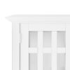 Bedford - Low Storage Media Cabinet - White - Image 4