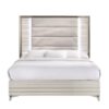 Star - Queen Bed With LED - White - Image 3