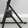 Adjustable Tempered Glass Drafting Printing Table With Chair - Black - Image 6