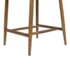 Locke - Modern Upholstered Counter Stool With Frame - Salt / Pepper - Image 6