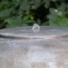 Heavy Outdoor Cement Fountain Antique, Cute Unique Urn Design Water Feature For Home Garden, Lawn Deck & Patio - Antique Gray - Image 7