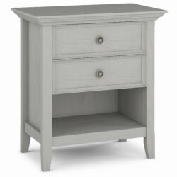 Amherst - Bedside Table - Fog Gray