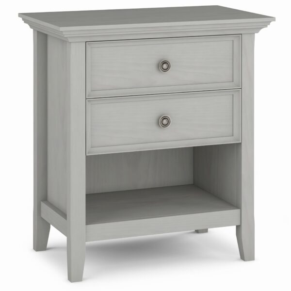 Amherst - Bedside Table - Fog Gray