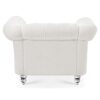 1 Seater Sofa For Living Room - White - Image 8