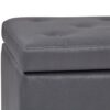Hamilton - Storage Ottoman - Stone Gray - Image 6