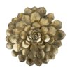 3 Piece Succulent Wall Plaque - Gold - Image 4