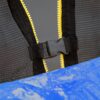 15Ft Trampoline With Basketball Hoop Inflator And Ladder (Inner Safety Enclosure) - Blue - Image 21