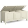 Connaught - Storage Bench Trunk - Antique White - Image 3