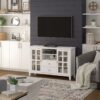 Artisan - Tall TV Media Stand - White - Image 9