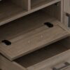 Ela - TV Media Stand - Smoky Brown - Image 4