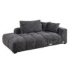 Chosen - Sectional Sofa With Toss Pillows With 2 Chaises - Gray - Image 11