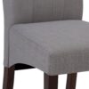 Cosmopolitan - Deluxe Tufted Parson Chair (Set of 2) - Dove Gray - Image 9