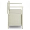 Amherst - Entryway Storage Bench - Antique White - Image 3