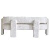Boucle Upholstery Modern Sofa For Living Room - Beige - Image 11