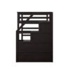 Twin Over Twin Bunk Bed With Twin Size Trundle And 3 Storage Stairs - Espresso - Image 5