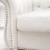 1 Seater Sofa For Living Room - White - Image 17