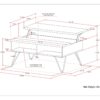 Hunter - Small Lift Top Coffee Table - Natural - Image 8