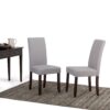 Acadian - Parson Dining Chair (Set of 2) - Dove Gray - Image 10