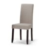 Acadian - Parson Dining Chair (Set of 2) - Light Beige - Image 3