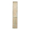 Large Wooden Rectangle Hanging Panel Decorative Wall Sculpture, Carved Wall Art - Beige - Image 2