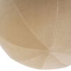 Luna - Round Sphere Accent Ball Throw Pillow - Fawn Brown - Image 3