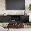 Amherst - Low TV Media Stand - Hickory Brown - Image 10