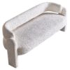 Boucle Upholstery Modern Sofa For Living Room - Beige - Image 3