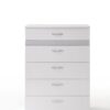 Naima II - High Gloss Chest - White - Image 2