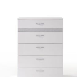 Naima II - High Gloss Chest - White