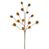 Acorn Spray, Botanicals Decor For Harvest Festival Fall Festival & Thanksgiving Table Decorations (Set of 6) - Yellow - Image 4
