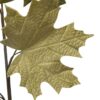 Velvet Maple Leaf Spray, Botanicals Decor For Harvest Festival Fall Festival & Thanksgiving Table Decorations (Set of 6) - Green - Image 6