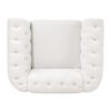 1 Seater Sofa For Living Room - White - Image 12