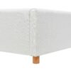 Miramar - Queen Cushion Back Headboard Platform Bed Frame - Antique White - Image 5