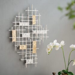 Wall Decor - White / Gold