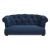 Kiki - Chesterfield Dog Sofa Bed Medium - Pacific Blue - Image 2