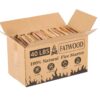 40 Lbs Fatwood Fire Starter Sticks, 100% Natural Kindling Wood, Pine Firewood Firestarter For Campfire, Stove, Fireplace, Bonfires, Grill - Natural Wood - Image 3