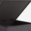 Owen - Square Coffee Table Storage Ottoman - Slate Gray - Image 4