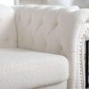 1 Seater Sofa For Living Room - White - Image 18