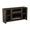 Joshua Creek - Electric Fireplace TV Stand For TVs Up To 70" - Barnwood - Image 2